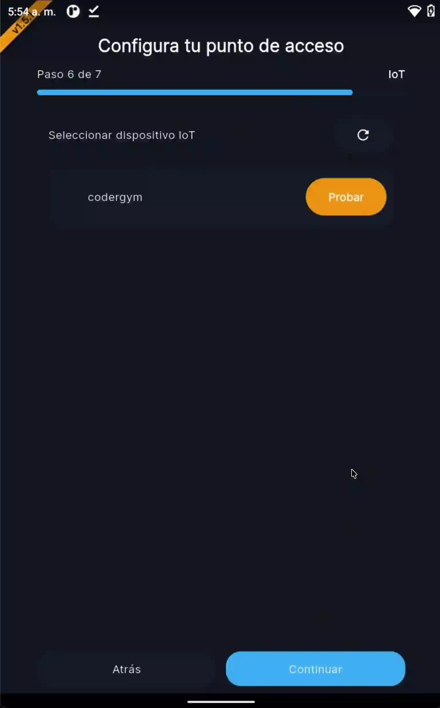 Paso 6: Configurar relay o cerradura IoT