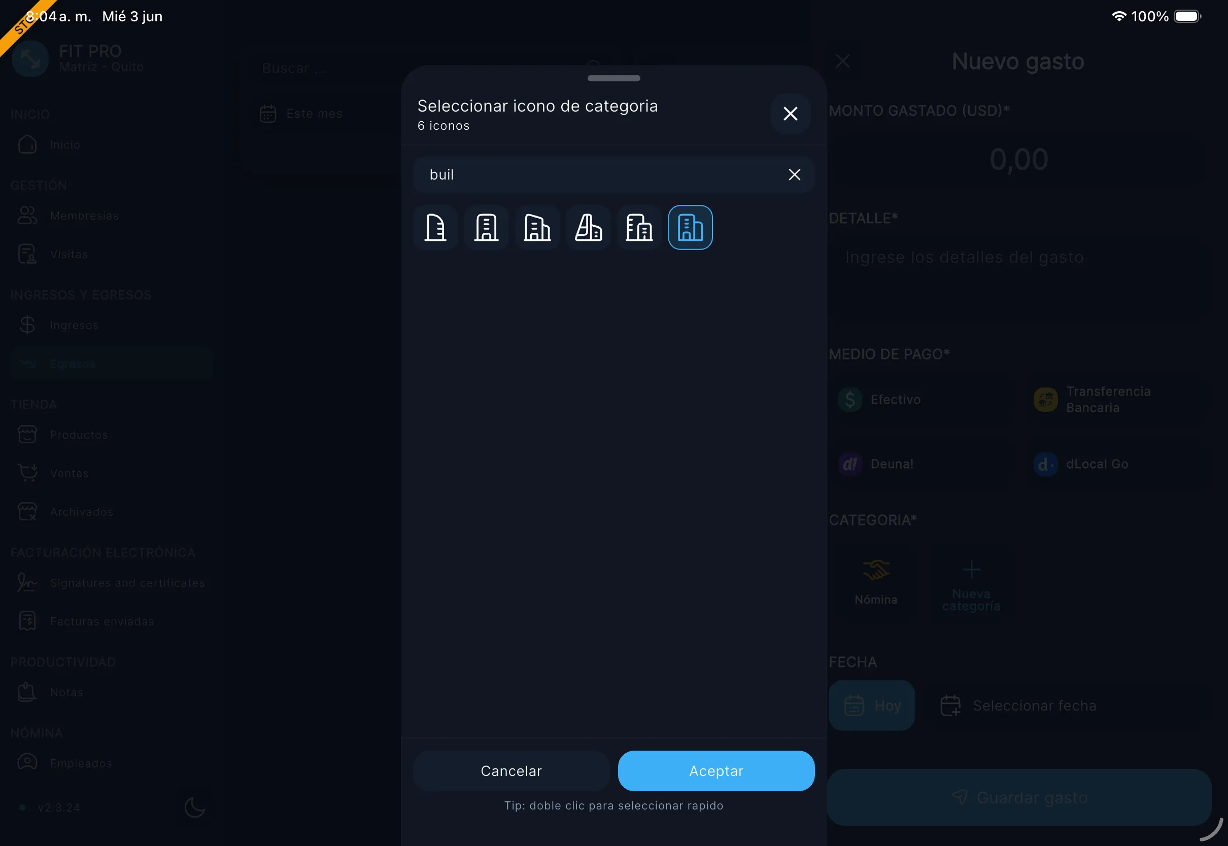 Buscando icono de edificio con la palabra buil